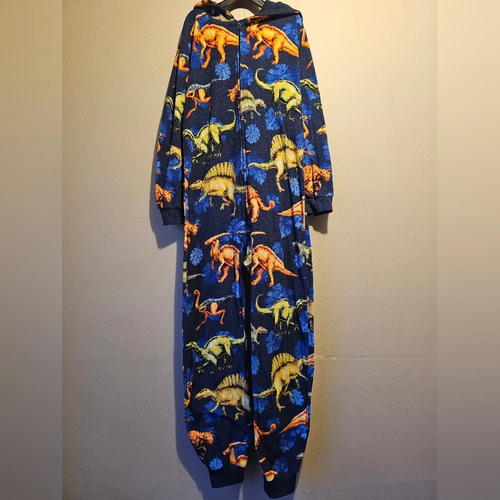 Place Kids Dinosaur Pajama Set - Blue and Orange
